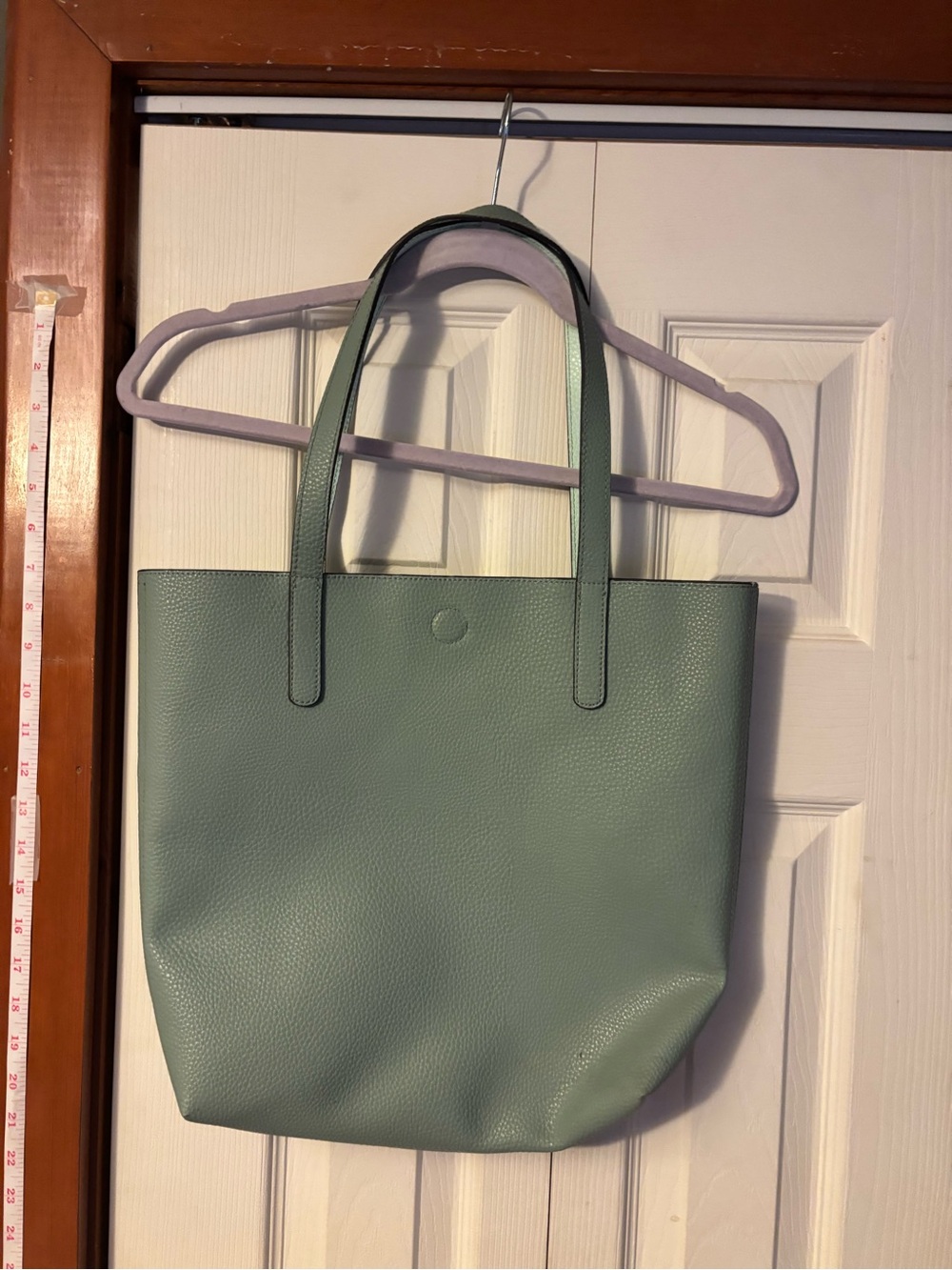 Classic Moss Green Tote Bag - Women's Everyday Shoulder Bag